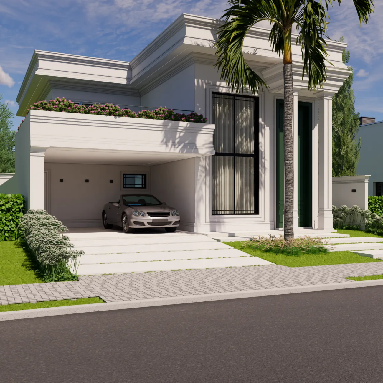 Projeto residencial VilarK Arquitetura - Slide 3
