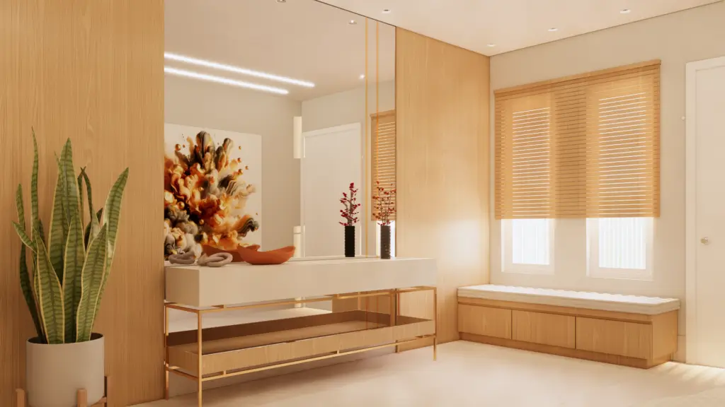 Hall Planejado - Luxo - Moderna - Limeira - VilarK